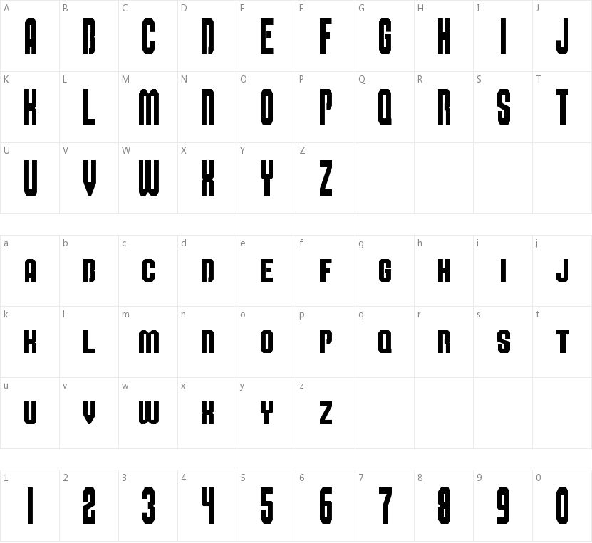 Super Mario Bros Alphabet的字符映射图