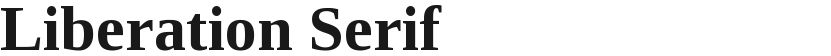 Liberation Serif的封面图