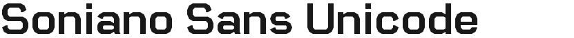 Soniano Sans Unicode的预览图