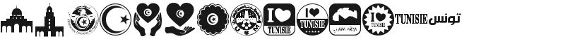 Font Tunisia的预览图