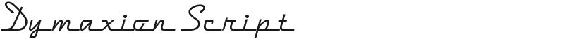 Dymaxion Script的预览图