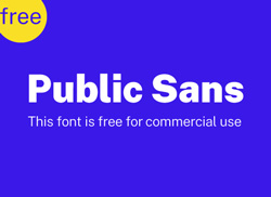 美国政府定制了一套专用字体，居然是免费商用的