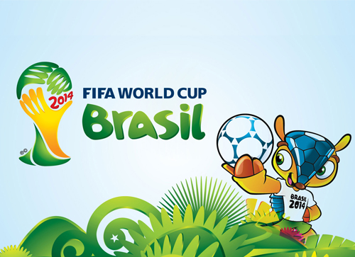 英文字体特刊：巴西世界杯LOGO字体