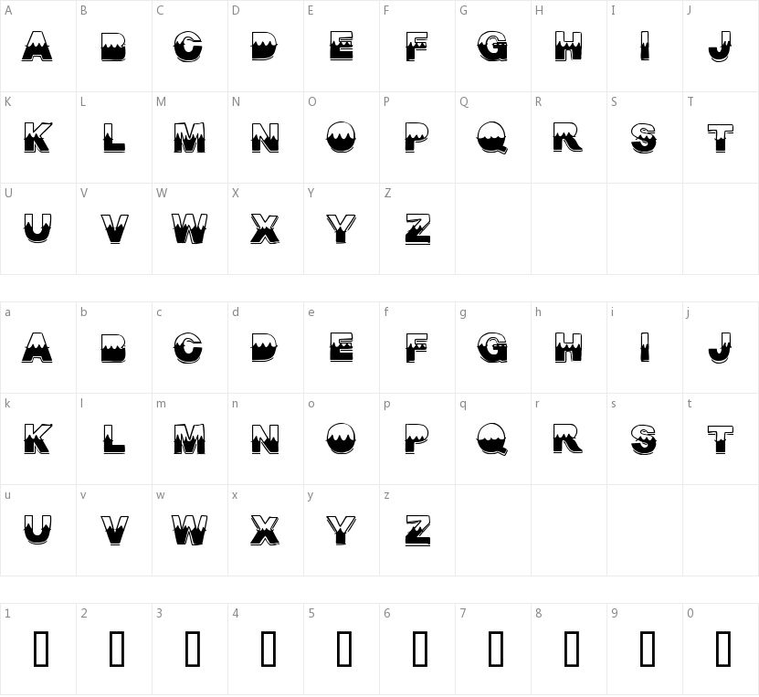 Midsummer Circus的字符映射图