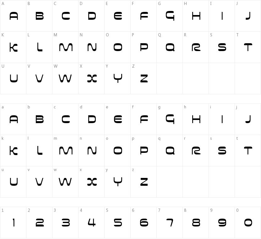 Futurespore的字符映射图