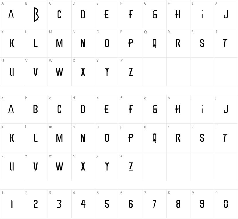 EarthBound的字符映射图