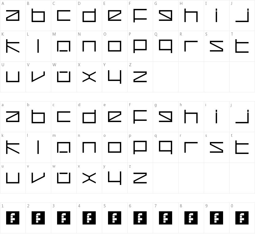 Zeta Redux的字符映射图