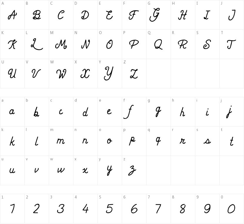 CF Chevalier de Lorimier的字符映射图