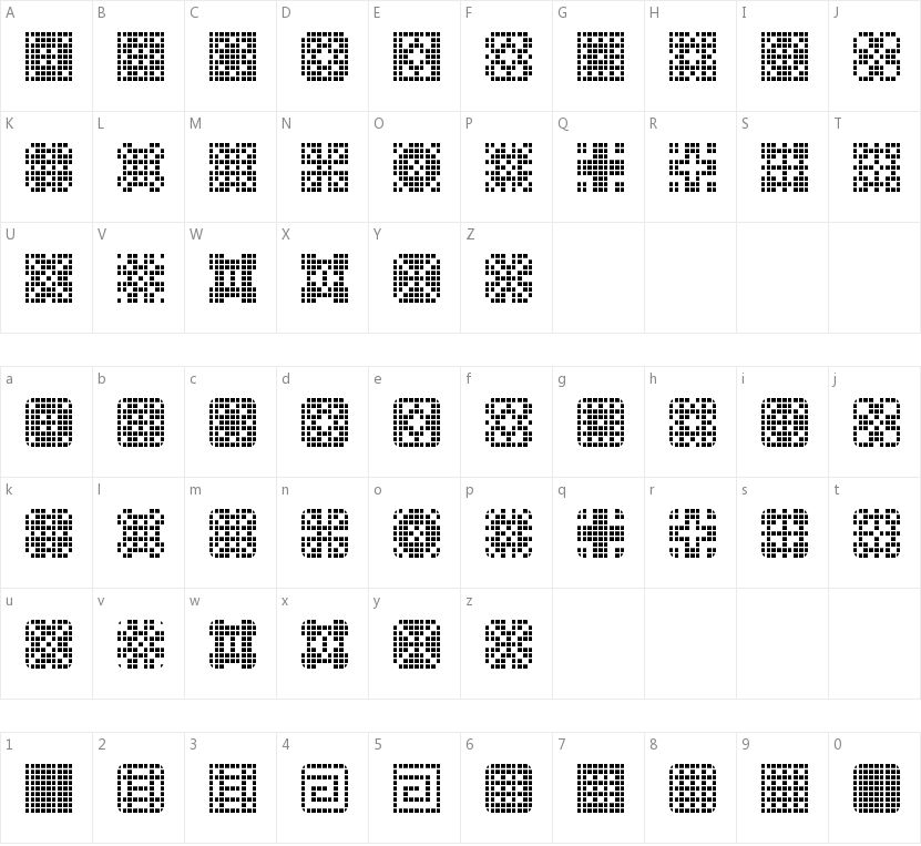 Tile Things的字符映射图
