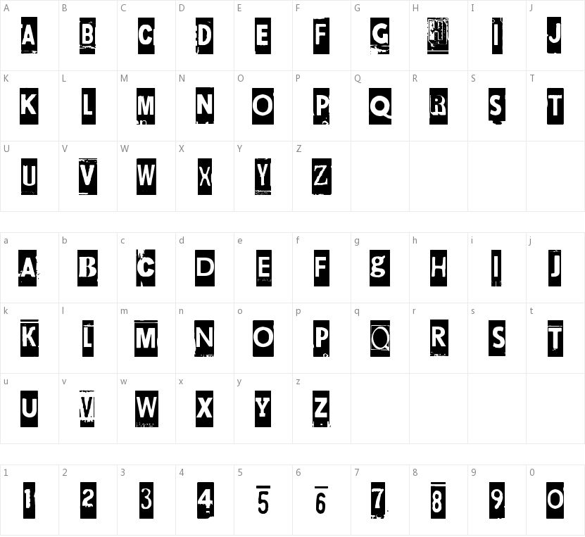 Maksukehoitus的字符映射图