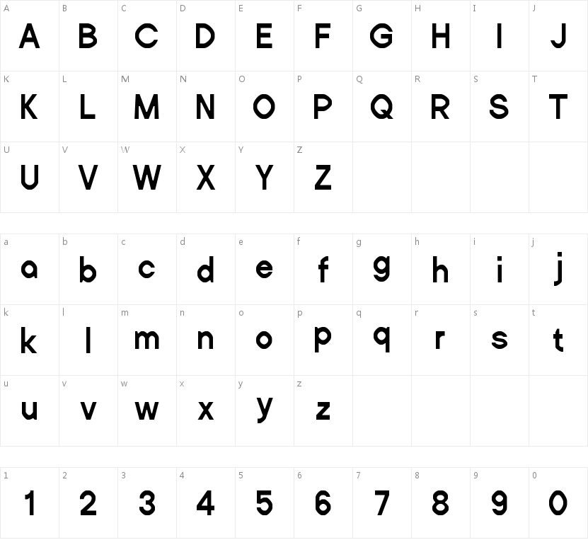 AssonantEN的字符映射图