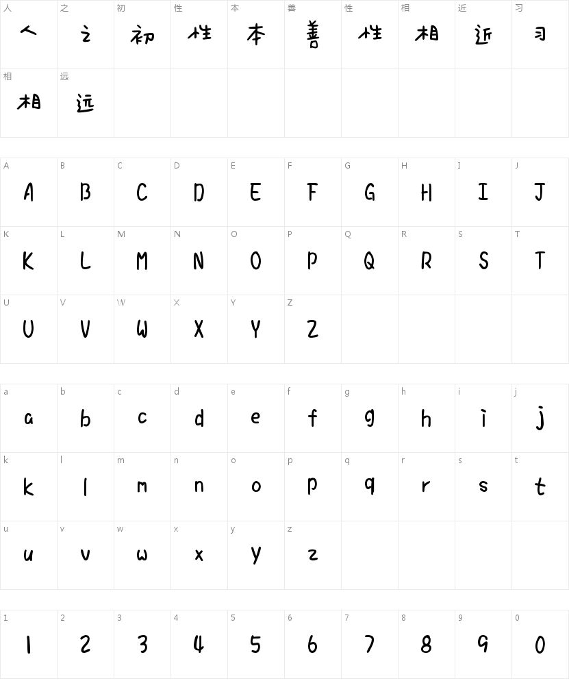 博物馆禁止旧情复燃的字符映射图