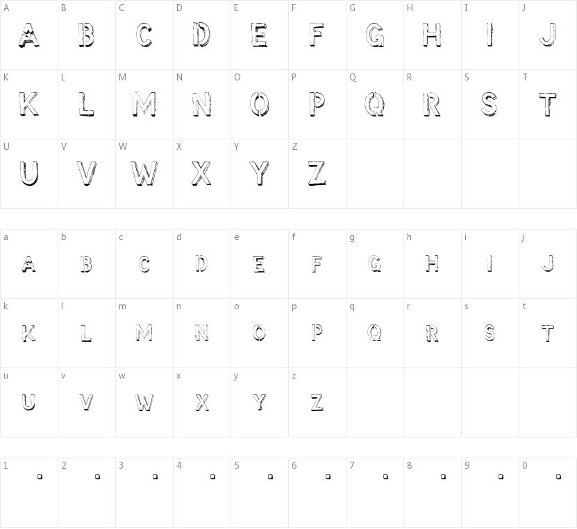 McCoy - Hello Lori的字符映射图