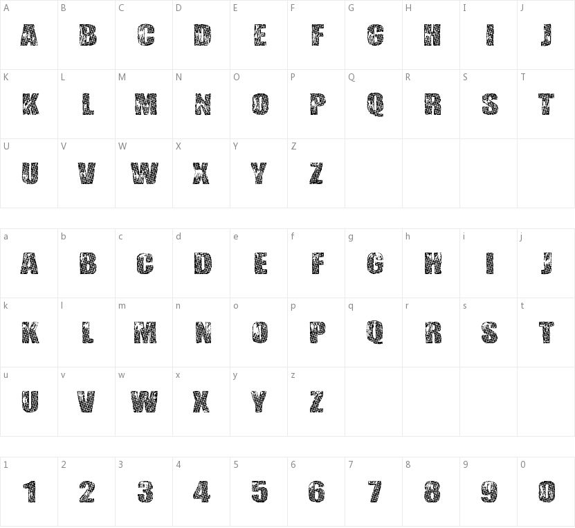 Gogol, Simone & Monroe的字符映射图