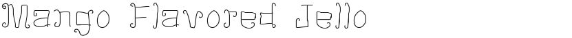 Mango Flavored Jello的封面图