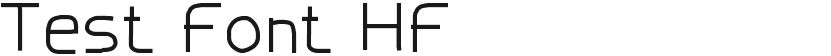 Test Font HF的封面图