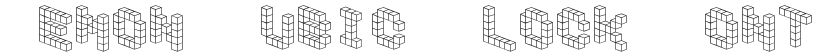 Demon Cubic Block Font的封面图