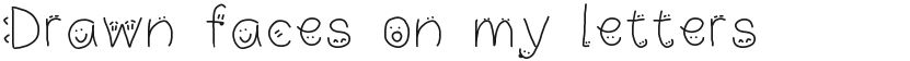 Drawn faces on my letters的封面图