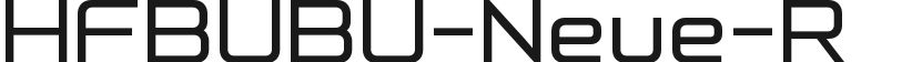 HFBUBU-Neue-R的封面图