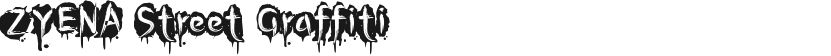 ZYENA Street Graffiti的封面图